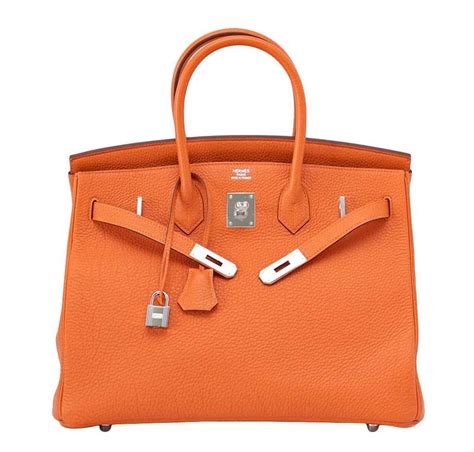 hermes orange birkin|hermes birkin 35 togo.